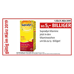 Supradyn Vitamin-Aktionswochen