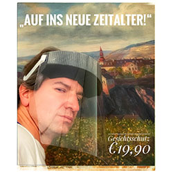 Neu! Gesichtsschutzschild aus Österreich!